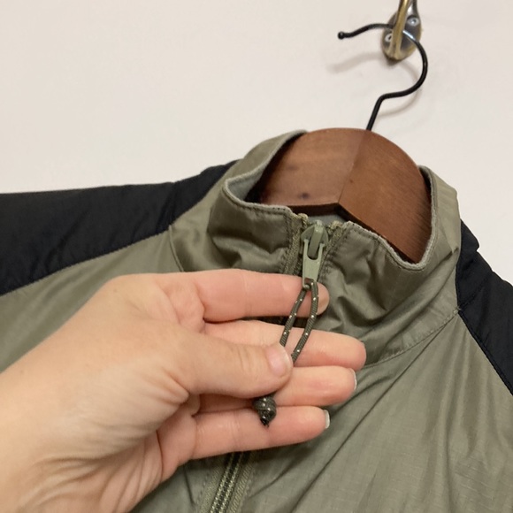 MEC Jacket Womens Small Green Black Fleece Lined Softshell Full Zip Gorpcore - Picture 5 of 16